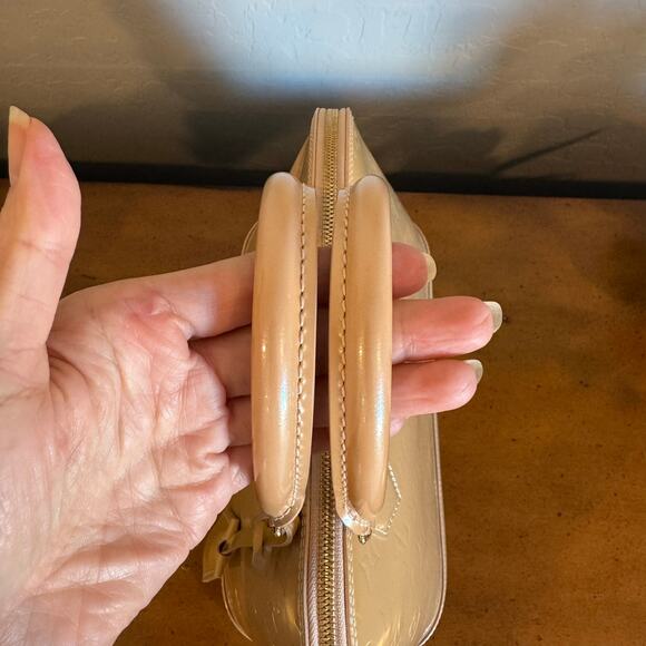 Vintage Louis Vuitton Vernis Alma Handbag Monogram Patent Leather - Picture 5 of 16